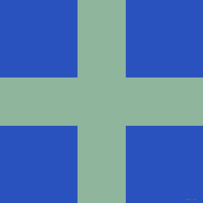 checkered chequered horizontal vertical lines, 162 pixel lines width, 519 pixel square size, Summer Green and Cerulean Blue plaid checkered seamless tileable