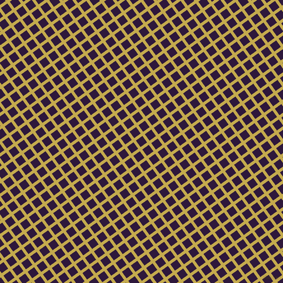 36/126 degree angle diagonal checkered chequered lines, 6 pixel line width, 16 pixel square size, Sundance and Blackcurrant plaid checkered seamless tileable