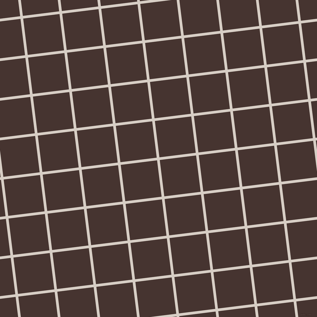 7/97 degree angle diagonal checkered chequered lines, 9 pixel line width, 122 pixel square size, Swirl and Cedar plaid checkered seamless tileable