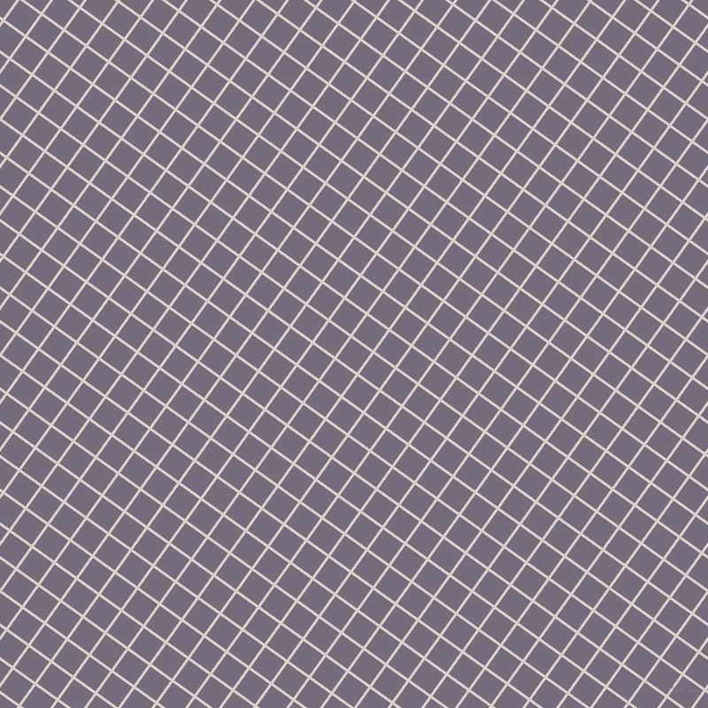 54/144 degree angle diagonal checkered chequered lines, 3 pixel lines width, 28 pixel square size, Swiss Coffee and Mamba plaid checkered seamless tileable