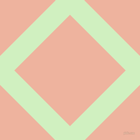 45/135 degree angle diagonal checkered chequered lines, 65 pixel lines width, 252 pixel square size, Tea Green and Wax Flower plaid checkered seamless tileable