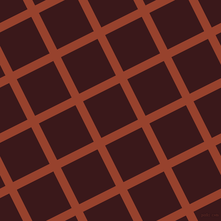 27/117 degree angle diagonal checkered chequered lines, 17 pixel line width, 82 pixel square sizeTia Maria and Rustic Red plaid checkered seamless tileable