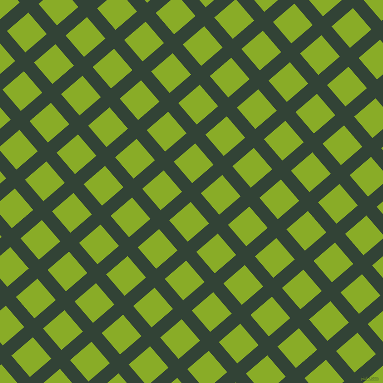 41/131 degree angle diagonal checkered chequered lines, 27 pixel line width, 57 pixel square sizeTimber Green and Limerick plaid checkered seamless tileable