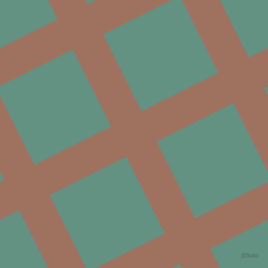 27/117 degree angle diagonal checkered chequered lines, 68 pixel line width, 172 pixel square size, Toast and Patina plaid checkered seamless tileable