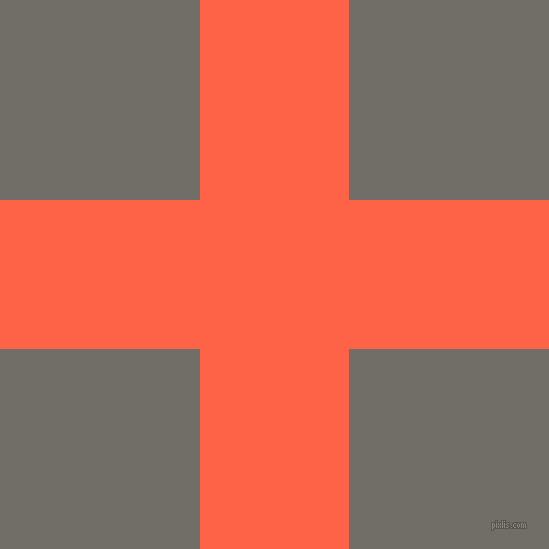 checkered chequered horizontal vertical lines, 149 pixel line width, 400 pixel square size, Tomato and Ironside Grey plaid checkered seamless tileable