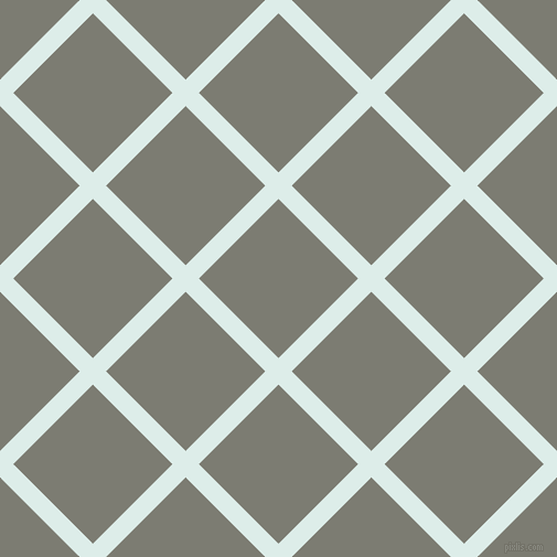 45/135 degree angle diagonal checkered chequered lines, 17 pixel lines width, 102 pixel square size, Tranquil and Tapa plaid checkered seamless tileable