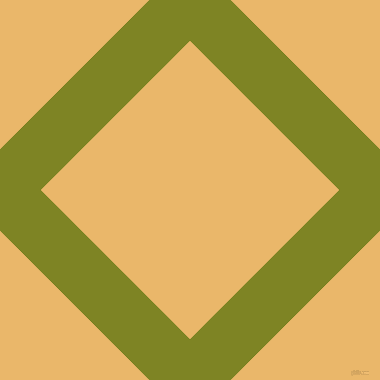 45/135 degree angle diagonal checkered chequered lines, 117 pixel line width, 428 pixel square size, Trendy Green and Harvest Gold plaid checkered seamless tileable