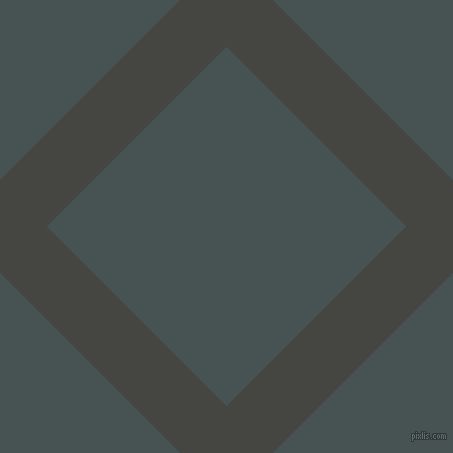 45/135 degree angle diagonal checkered chequered lines, 66 pixel lines width, 254 pixel square size, Tuatara and Dark Slate plaid checkered seamless tileable