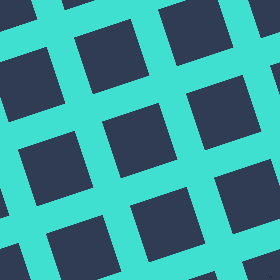 18/108 degree angle diagonal checkered chequered lines, 93 pixel line width, 193 pixel square sizeTurquoise and Biscay plaid checkered seamless tileable
