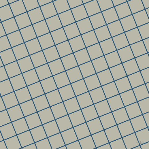 22/112 degree angle diagonal checkered chequered lines, 3 pixel lines width, 45 pixel square size, Venice Blue and Mist Grey plaid checkered seamless tileable
