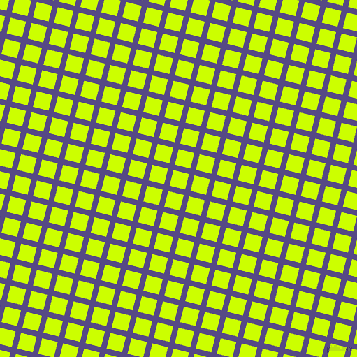 76/166 degree angle diagonal checkered chequered lines, 8 pixel line width, 23 pixel square size, Victoria and Electric Lime plaid checkered seamless tileable