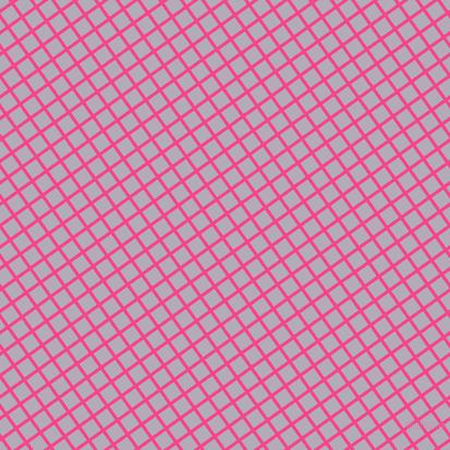 36/126 degree angle diagonal checkered chequered lines, 3 pixel line width, 13 pixel square size, Violet Red and Chatelle plaid checkered seamless tileable