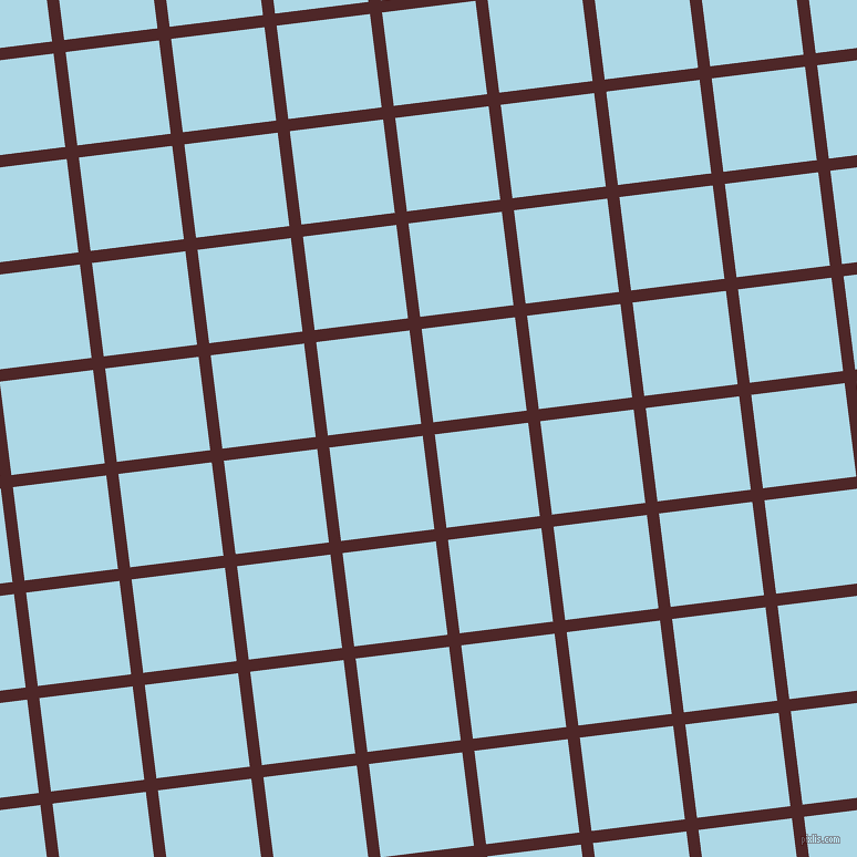 7/97 degree angle diagonal checkered chequered lines, 11 pixel line width, 85 pixel square size, Volcano and Light Blue plaid checkered seamless tileable