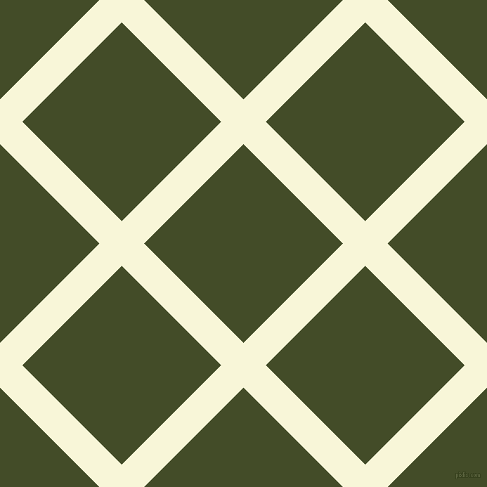 45/135 degree angle diagonal checkered chequered lines, 45 pixel lines width, 200 pixel square size, White Nectar and Bronzetone plaid checkered seamless tileable