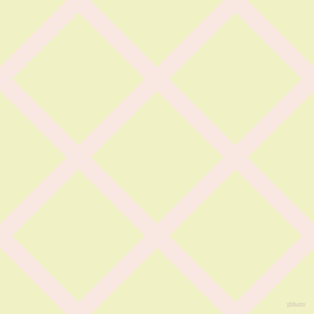 45/135 degree angle diagonal checkered chequered lines, 34 pixel line width, 189 pixel square size, Wisp Pink and Spring Sun plaid checkered seamless tileable