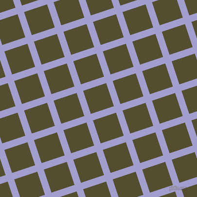 18/108 degree angle diagonal checkered chequered lines, 14 pixel line width, 50 pixel square size, Wistful and Thatch Green plaid checkered seamless tileable