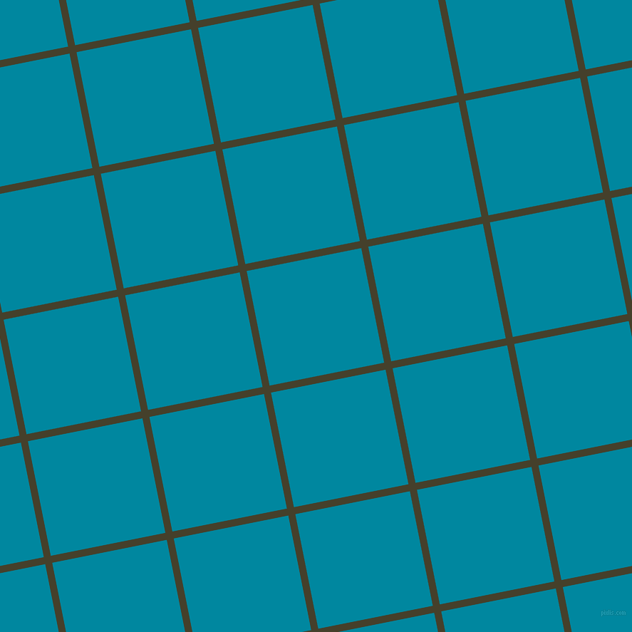 11/101 degree angle diagonal checkered chequered lines, 10 pixel lines width, 164 pixel square size, Woodrush and Eastern Blue plaid checkered seamless tileable