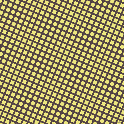 67/157 degree angle diagonal checkered chequered lines, 6 pixel line width, 13 pixel square size, Woody Brown and Texas plaid checkered seamless tileable
