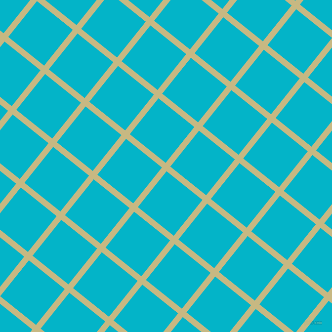 51/141 degree angle diagonal checkered chequered lines, 12 pixel line width, 93 pixel square size, Yuma and Iris Blue plaid checkered seamless tileable