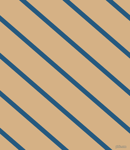 139 degree angle lines stripes, 15 pixel line width, 79 pixel line spacing, Bahama Blue and Calico stripes and lines seamless tileable