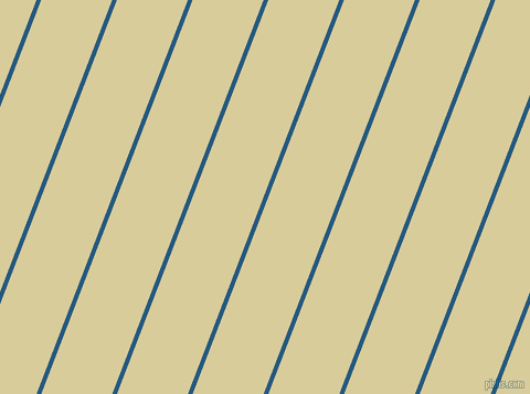 69 degree angle lines stripes, 4 pixel line width, 60 pixel line spacing, Bahama Blue and Tahuna Sands stripes and lines seamless tileable
