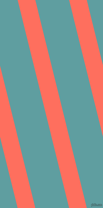 104 degree angle lines stripes, 56 pixel line width, 107 pixel line spacing, Bittersweet and Cadet Blue stripes and lines seamless tileable