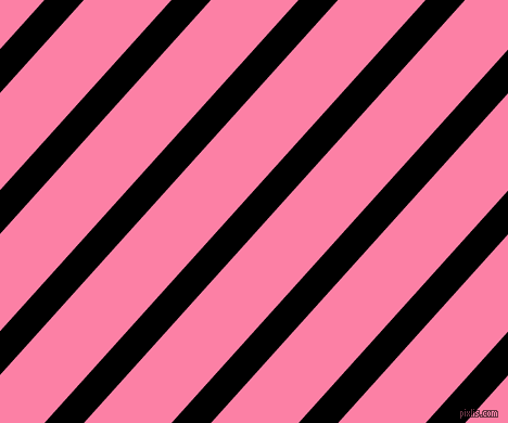 48 degree angle lines stripes, 27 pixel line width, 60 pixel line spacing, Black and Tickle Me Pink stripes and lines seamless tileable