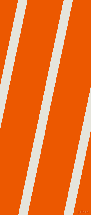 78 degree angle lines stripes, 32 pixel line width, 124 pixel line spacing, Black White and Persimmon stripes and lines seamless tileable