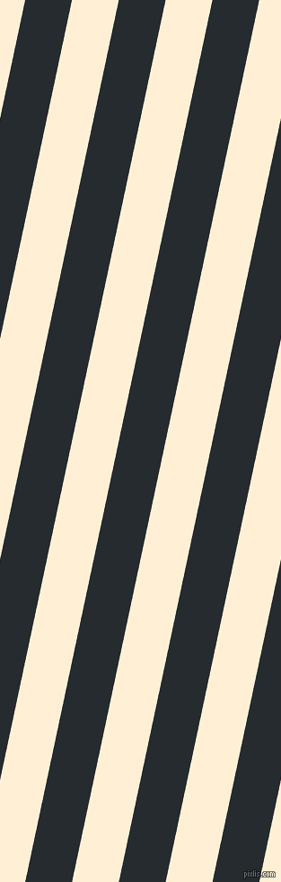 78 degree angle lines stripes, 51 pixel line width, 51 pixel line spacing, Blue Charcoal and Papaya Whip stripes and lines seamless tileable