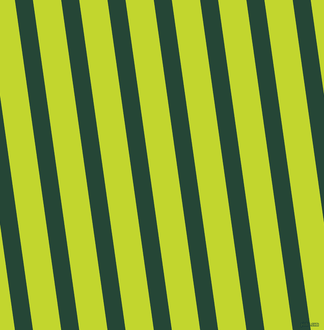 98 degree angle lines stripes, 35 pixel line width, 55 pixel line spacing, Bottle Green and Fuego stripes and lines seamless tileable