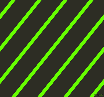 51 degree angle lines stripes, 14 pixel line width, 67 pixel line spacing, Bright Green and Karaka stripes and lines seamless tileable