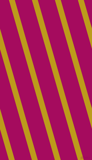 106 degree angle lines stripes, 22 pixel line width, 64 pixel line spacing, Buddha Gold and Jazzberry Jam stripes and lines seamless tileable