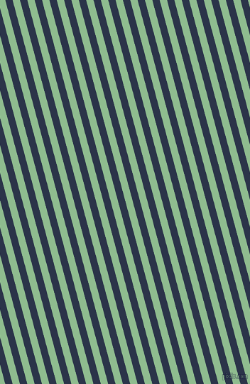 105 degree angle lines stripes, 10 pixel line width, 10 pixel line spacing, Bunting and Dark Sea Green stripes and lines seamless tileable