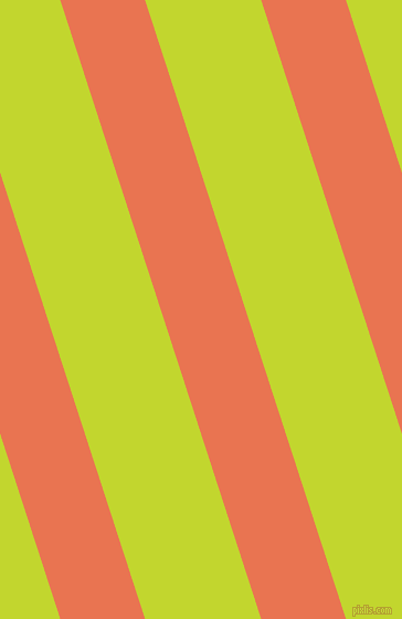 108 degree angle lines stripes, 73 pixel line width, 100 pixel line spacing, Burnt Sienna and Fuego stripes and lines seamless tileable