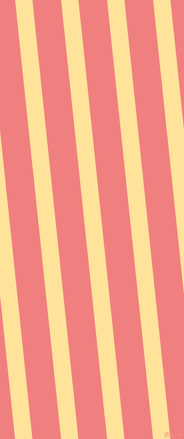 96 degree angle lines stripes, 35 pixel line width, 58 pixel line spacing, Cream Brulee and Light Coral stripes and lines seamless tileable