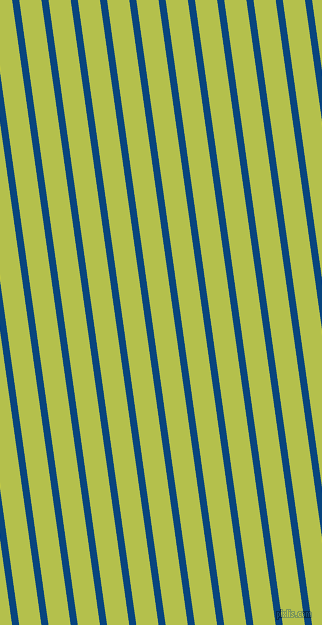 98 degree angle lines stripes, 7 pixel line width, 22 pixel line spacing, Dark Cerulean and Celery stripes and lines seamless tileable