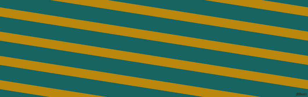 171 degree angle lines stripes, 31 pixel line width, 52 pixel line spacing, Dark Goldenrod and Blue Stone stripes and lines seamless tileable