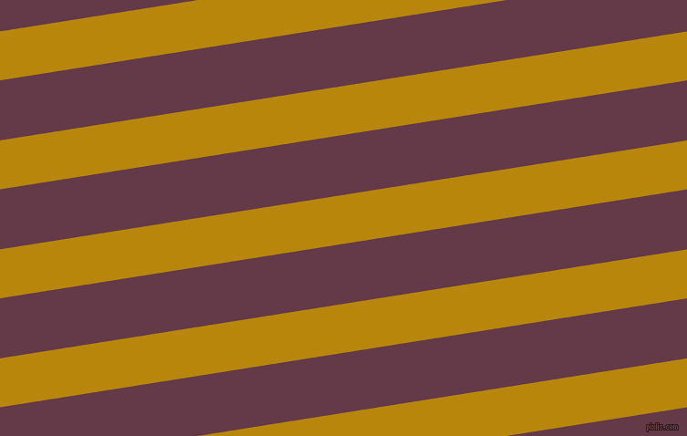 9 degree angle lines stripes, 53 pixel line width, 65 pixel line spacing, Dark Goldenrod and Tawny Port stripes and lines seamless tileable
