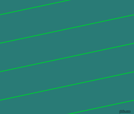 12 degree angle lines stripes, 3 pixel line width, 86 pixel line spacing, Dark Pastel Green and Elm stripes and lines seamless tileable
