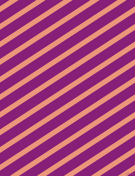 33 degree angle lines stripes, 21 pixel line width, 41 pixel line spacing, Dark Salmon and Dark Purple stripes and lines seamless tileable