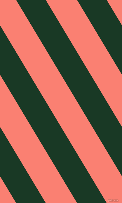 121 degree angle lines stripes, 87 pixel line width, 92 pixel line spacing, Deep Fir and Salmon stripes and lines seamless tileable