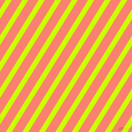 58 degree angle lines stripes, 17 pixel line width, 29 pixel line spacing, Electric Lime and Salmon stripes and lines seamless tileable