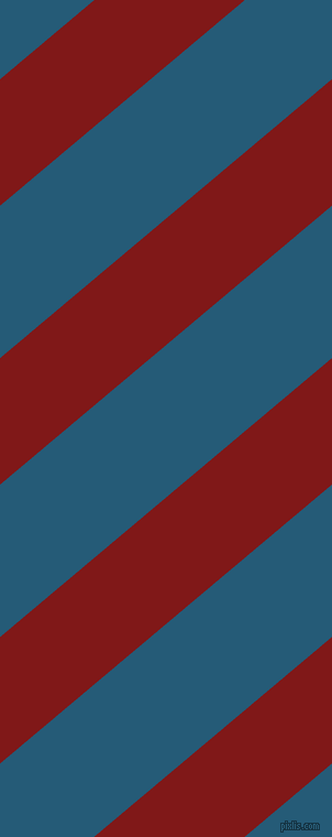 40 degree angle lines stripes, 88 pixel line width, 106 pixel line spacing, Falu Red and Orient stripes and lines seamless tileable