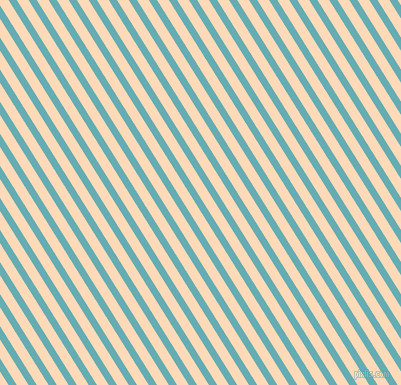 122 degree angle lines stripes, 7 pixel line width, 10 pixel line spacing, Fountain Blue and Peach Puff stripes and lines seamless tileable