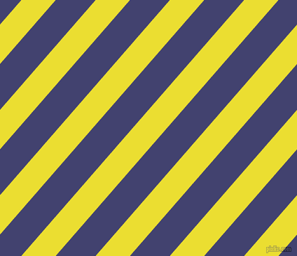 49 degree angle lines stripes, 37 pixel line width, 43 pixel line spacing, Golden Fizz and Corn Flower Blue stripes and lines seamless tileable