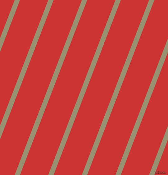 69 degree angle lines stripes, 16 pixel line width, 85 pixel line spacing, Gurkha and Persian Red stripes and lines seamless tileable