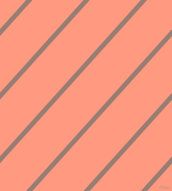 48 degree angle lines stripes, 15 pixel line width, 123 pixel line spacing, Hemp and Vivid Tangerine stripes and lines seamless tileable