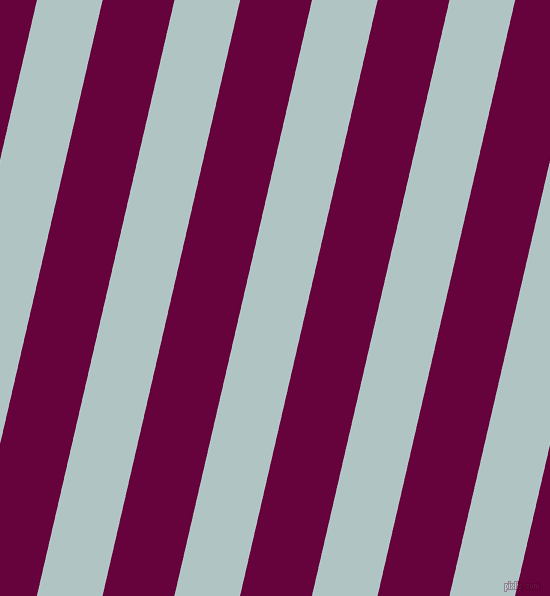 77 degree angle lines stripes, 64 pixel line width, 70 pixel line spacing, Jungle Mist and Tyrian Purple stripes and lines seamless tileable