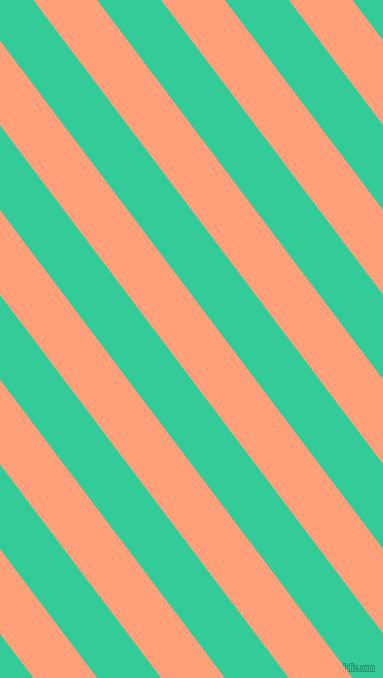 127 degree angle lines stripes, 51 pixel line width, 51 pixel line spacing, Light Salmon and Shamrock stripes and lines seamless tileable