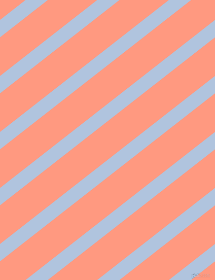 38 degree angle lines stripes, 27 pixel line width, 60 pixel line spacing, Light Steel Blue and Vivid Tangerine stripes and lines seamless tileable